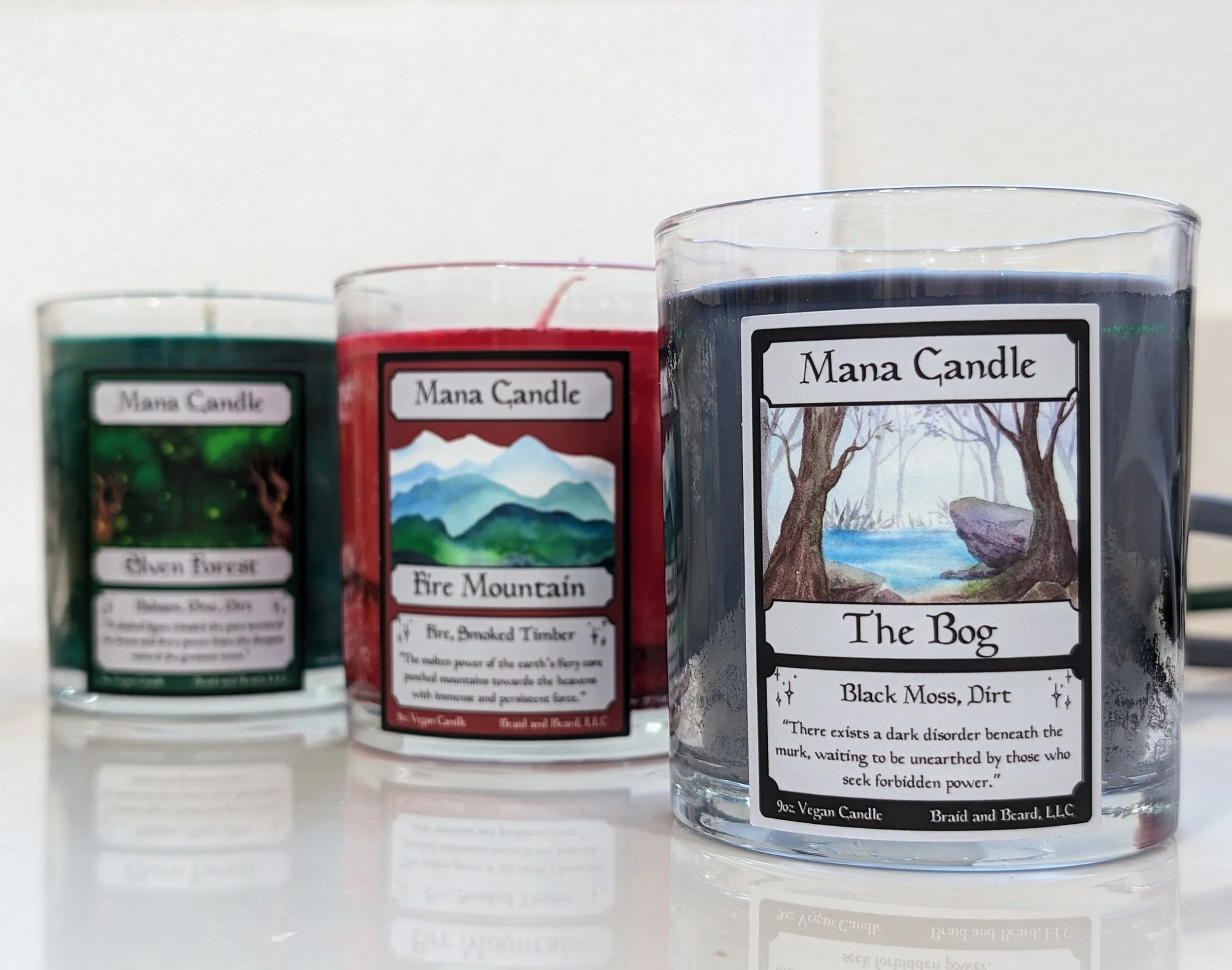 Magic the Gatherings Gifts — Mana Candles